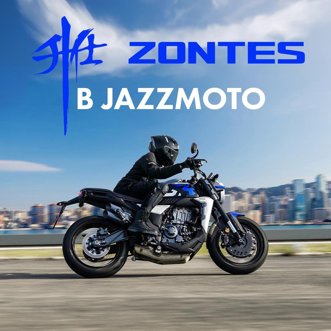 Мотоциклы Zontes доступны для заказа в Jazzmoto