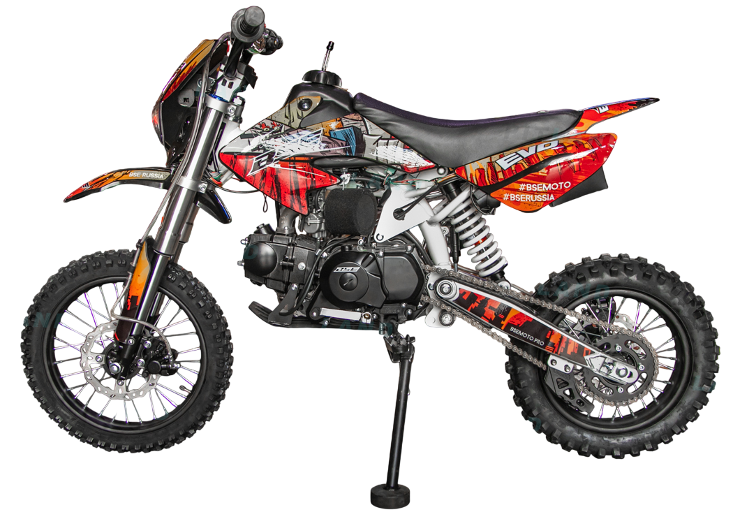 Питбайк BSE EVO 110e Samurai SA 14/12 (Полуавтоматическая КПП)