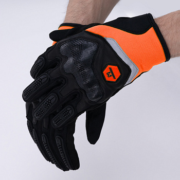 Мотоперчатки Masontex M30 Оранжевые