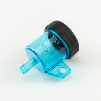 Бачок тормозной жидкости для мотоцикла (прямой) Blue