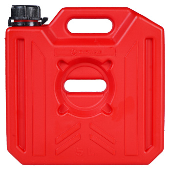 Канистра экспедиционная RIVAL с креплением 5л. Красная