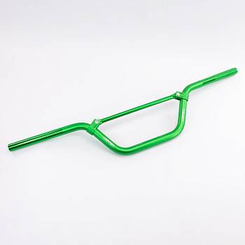 Руль 22.2 мм толстостенный алюминий Pro Taper type Green color (H-145mm)